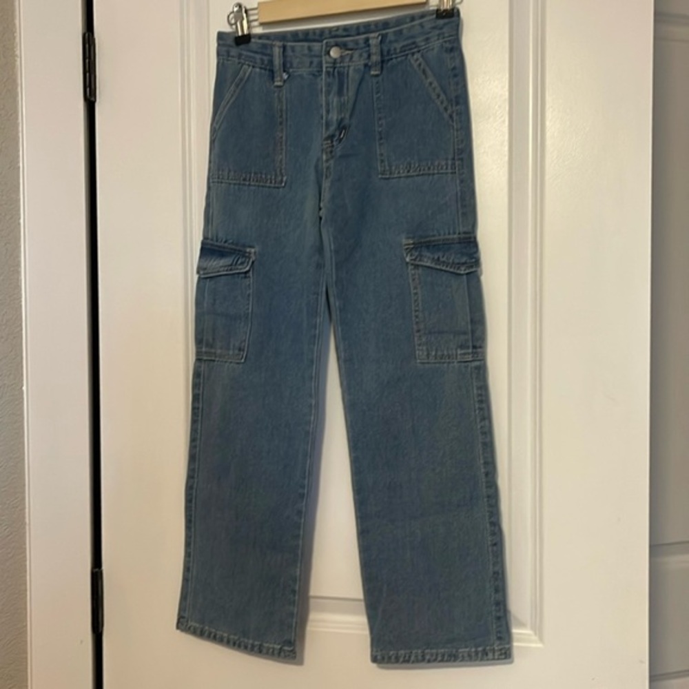 SHEIN Denim Cargo pants 9y